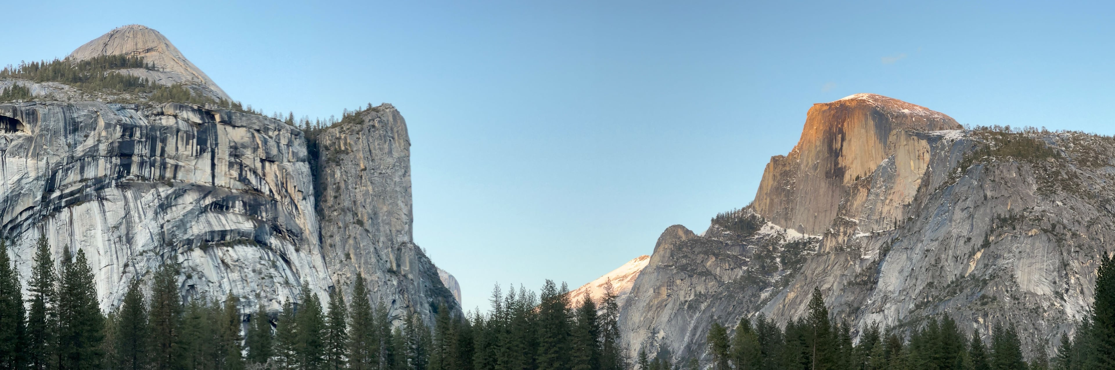 Mountain trail adventure scene